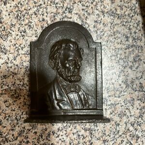Abe Lincoln Book End